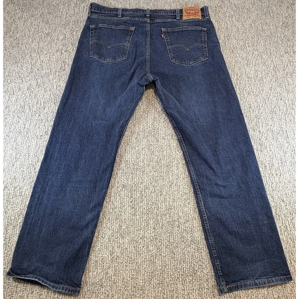 Levi's Size 40x30 Men's 505 Jeans Levi Denim Classic Relaxed‎ Fit Straight Leg